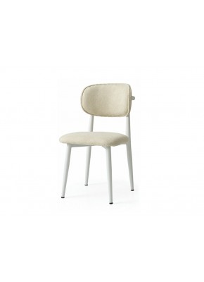 1472 POLO EKRU KREM METAL SANDALYE 