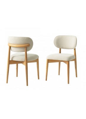 2201 POLO BOHEM NATURAL KREM AHŞAP SAN