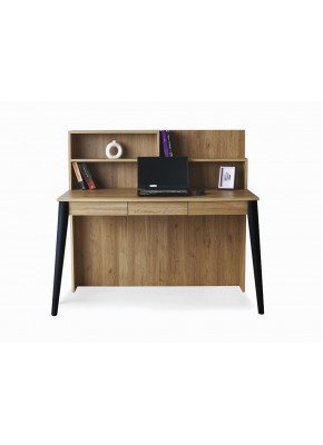 2254 ÇAKIL ÇALIŞMA MASASI  SİYAH CEVİZ