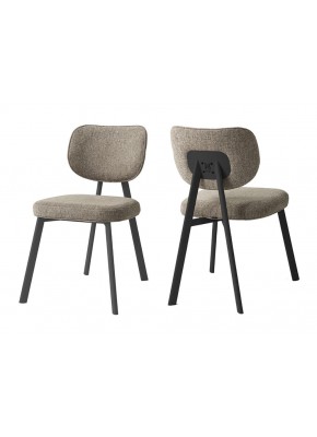 2406 TETRA-L KAHVE METAL SANDALYE 