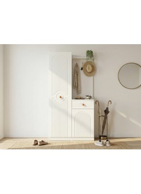 3157 ZÜMRÜT (BOHEM) TEK KAPILI ASKILI MODÜLLÜ Portmanto AYTAŞI