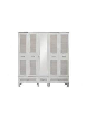 5202 MİLA STOR MDF 5 KAPI AYTAŞI  GARDOLAP 