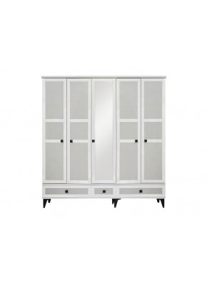 5203 KOTON MDF 5 KAPI AYTAŞI KOTON GARDOLAP 