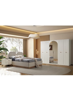 JAYA BOHEM 3 MODÜL MDF YATAK ODASI 6 KAPILI  aytaşı