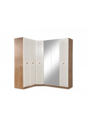 JAYA BOHEM gardolap 6 kapılı köşe 