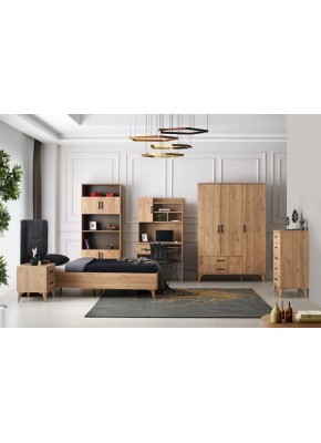  KUMSAL 3803+3902  CEVİZ GENÇ ODASI TAKIMI