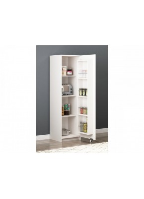 SERRA 180 CM DOLAP BOY 1 KPK LI TEKERLİ RAFLI KPK BYZ